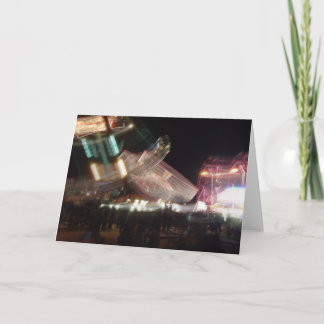 Slow Shutter Carnival Greeting Card