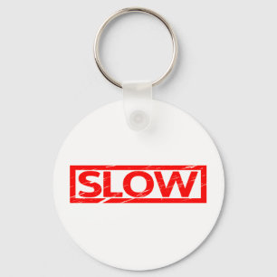 Slow Stamp Key Ring