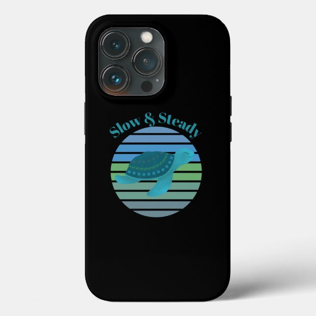 Slow & Steady Turtle Case-Mate iPhone Case (Back)