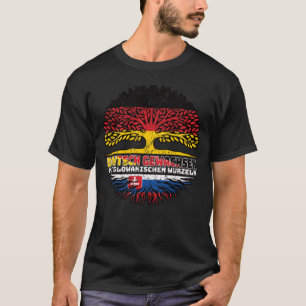 Slowakei Deutsch Deutschland Baum T-Shirt