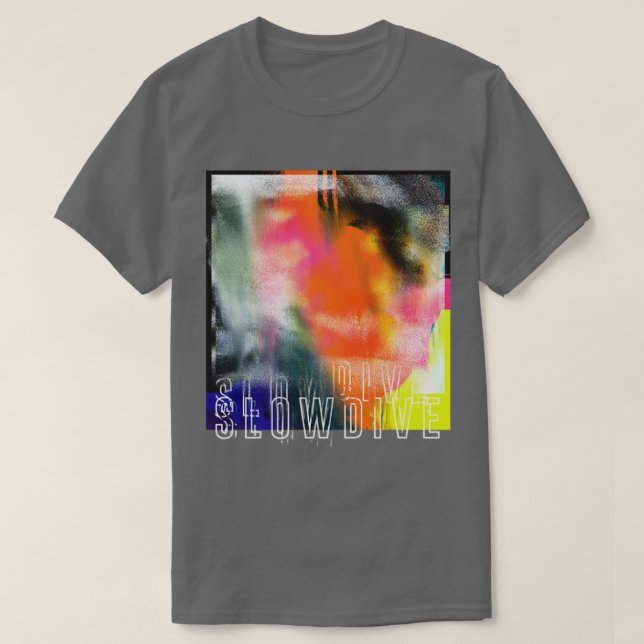 Slowdive Dreampop Fan Art Design T-Shirt (Design Front)
