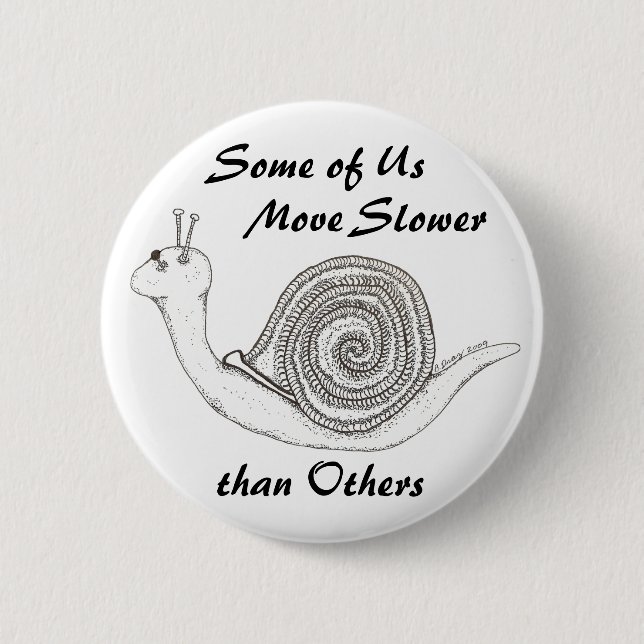 Slower than Others Badge (Front)