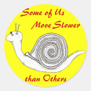 Slower than Others Sticker