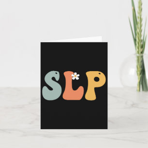 Slp Retro Groovy Vintage Women Happy First Day Of Card