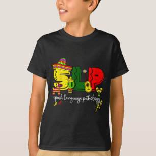 Slp speech language pathology cinco de mayo speech T-Shirt