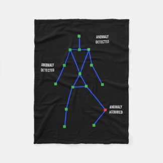 Sls Ghost Hunting Paranormal Investigation Ghost H Fleece Blanket