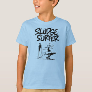 Sludge Surfer Rat Young Surfer T-Shirt
