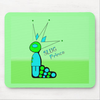 Slug prince mouse pad