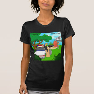 Slug Traffic Cop Funny T-Shirt