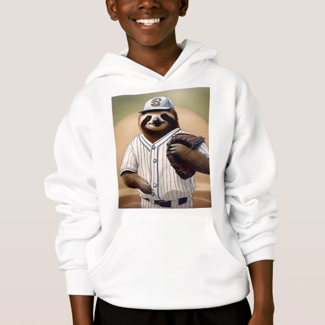 "Slugger Sloth: Slow and Steady at the Plate" (Front)