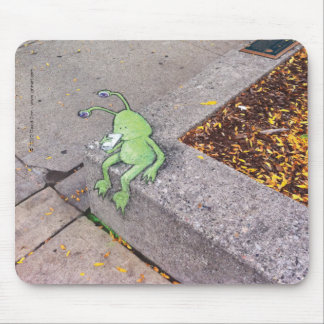 sluggo's coffee break mouse pad
