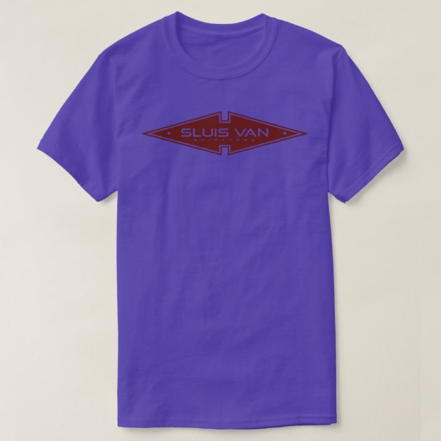 Sluis Van Shipyards T-Shirt (Design Front)