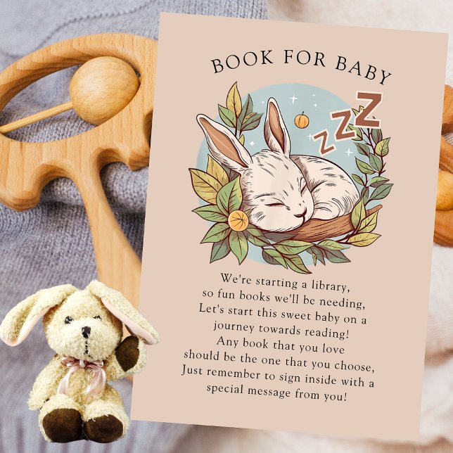 Slumber Bunny Book for Baby Enclosure Card (Creator Uploaded)