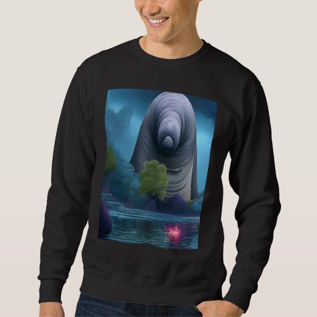 Slumber Mountain Manatee Sweatshirt (Front)