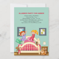 Slumber Party Invitation