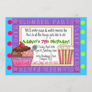 Slumber Party Invitation