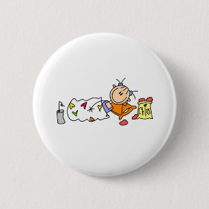 Slumber Party Joy 6 Cm Round Badge