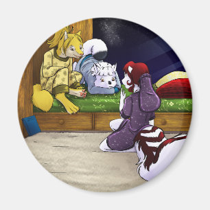 Slumber Party Magnet