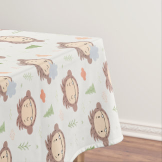 Slumberkins Bigfoot Birthday Tablecloth