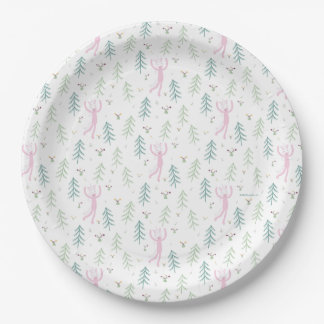 Slumberkins Unicorn Birthday Paper Plate