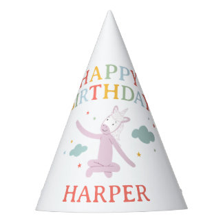 Slumberkins Unicorn Birthday Party Hat
