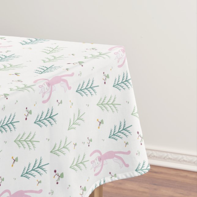 Slumberkins Unicorn Birthday Tablecloth (In Situ)