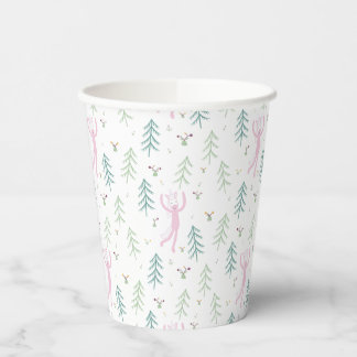 Slumberkins Unicorn Pattern Birthday Paper Cups