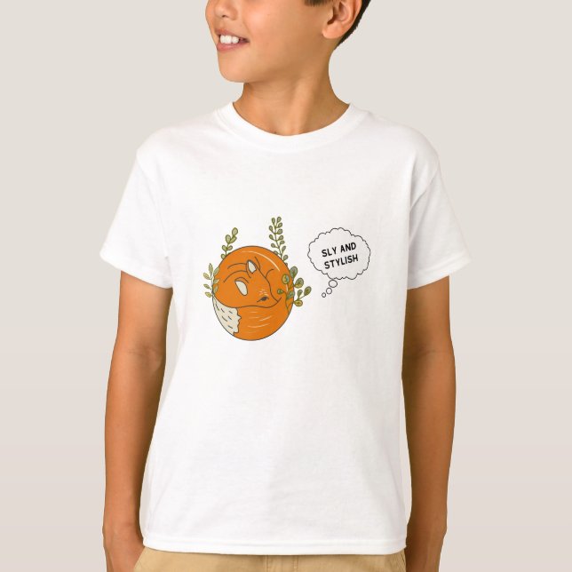 Sly and Stylish T-Shirt (Front)