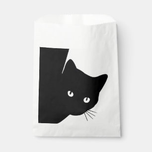 Sly Black Cat Favour Bags