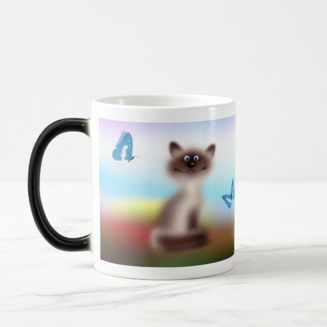 Sly Cat Magic Mug (Left)