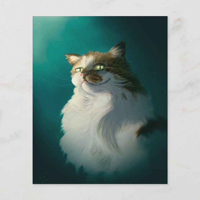 Sly Cat | The Perfect Gift for Valentine's Day Flyer (Back)