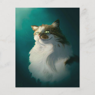 Sly Cat The Perfect Gift for Valentine's Day Flyer