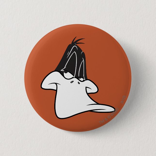 Sly DAFFY DUCK™ 6 Cm Round Badge (Front)