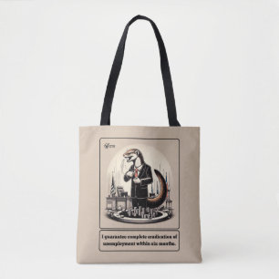 Sly Deals: The Crafty Weasel Politician Tote Bag