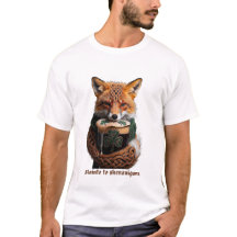 Sly Emerald Fox Toast T-Shirt 