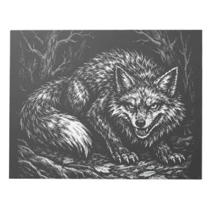 Sly Forest Fox — by BurnsInHell Notepad