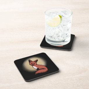 Sly Red Foxy Fox Coaster