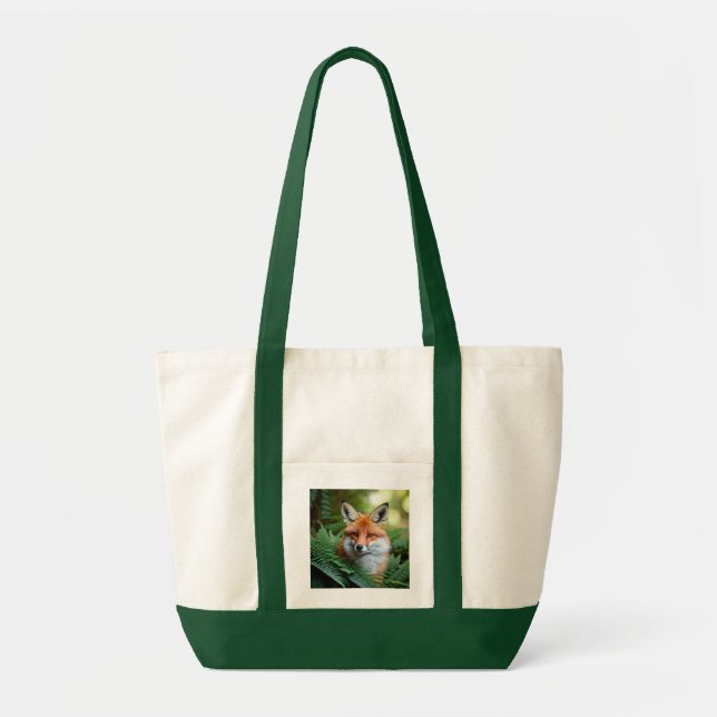 Sly The Orange Fox, Impulse Tote Bag (Front)