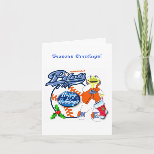 Slyder Seasons Greetings! Holiday Card (Front)