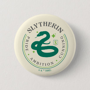 SLYTHERIN™ Green Snake House Pride Badge