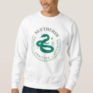 SLYTHERIN™ Green Snake House Pride Badge Sweatshirt