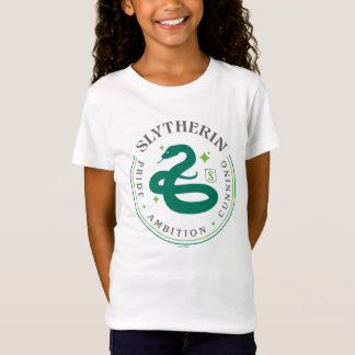 SLYTHERIN™ Green Snake House Pride Badge T-Shirt