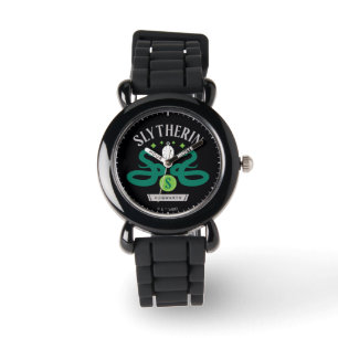 SLYTHERIN™ House Double Snake Locket Graphic Watch