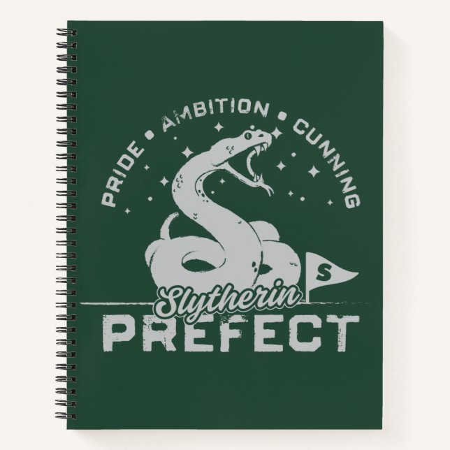 SLYTHERIN™ Prefect Badge Notebook (Front)