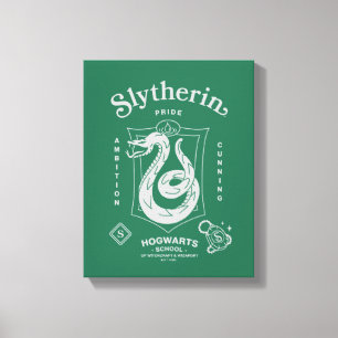 SLYTHERIN™ Pride Ambition Cunning Crest Canvas Print