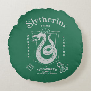 SLYTHERIN™ Pride Ambition Cunning Crest Round Cushion