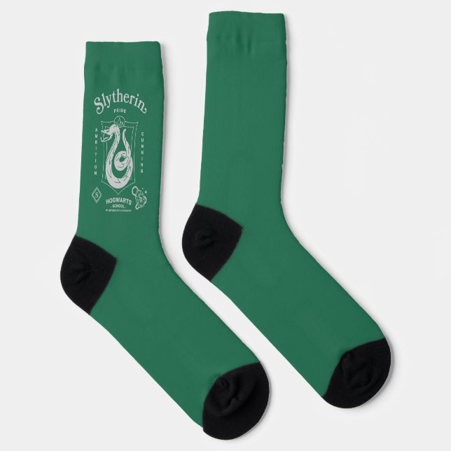 SLYTHERIN™ Pride Ambition Cunning Crest Socks (Right)