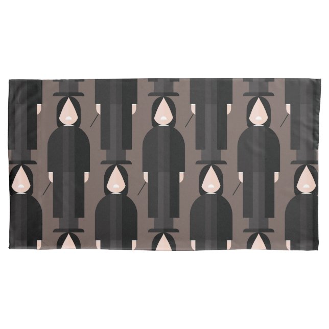 Slytherus – Dark Academia Pillowcase (Front-Left)