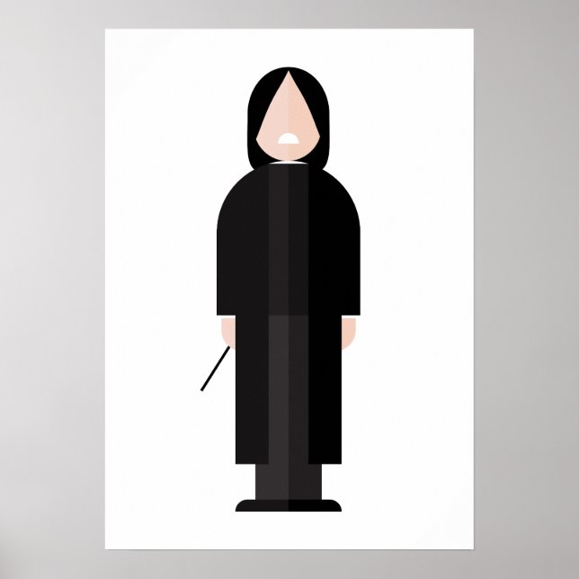 Slytherus - Dark Academia Portrait Print (Front)