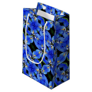 Sm Gift Bag Blue Iris